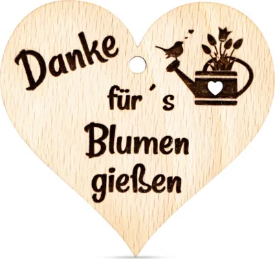 Produktbild von Anhänger Danke für´s Blumen gießen