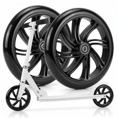 Productafbeelding van 2 Stuks Vervangwielen voor Scooters met ABEC-9 Lager