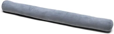 Produktbild von Zugluftstopper Tür 10x90 cm, Grau, Schwere Zugluftrolle mit Sandfüllung, Für Türen und Fenster