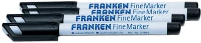 Produktbild von Finemarker 0,7mm schwarz 4 Stück SB-Verpackung