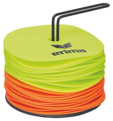 Obrázek produktu pro Sada značkovacích kotoučů Erima Fluo žlutá/oranžová 1