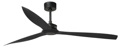 Image de Ventilateur de plafond à basse consommation avec télécommande Just Fan Noir 128 cm