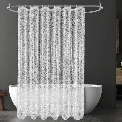 Produktbild von Schwimmvorhang mit Rautenmuster, schimmelschutzfähig und magnetischem Untergewicht