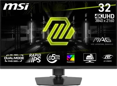MSI MAG 322URDF E16 – 32 Zoll 4K Gaming-Monitor mit Rapid IPS und 0,5ms Reaktion