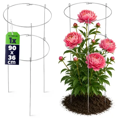 Immagine prodotto di KADAX supporto per fiori e rose, piante, acciaio, 90 cm