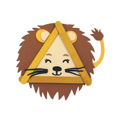 Image de Kit de caoutchouc flexible et bâtons - Lion