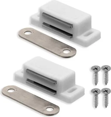 Produktbild von Magneetsnapper Deurmagneet - Meubelmagneet - Magneetsluiting - Weiß - 20 Stück