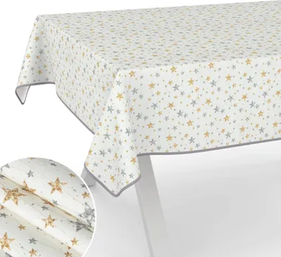 Produktbild von Tischdecke Strene Gold-Silber 300x140 B