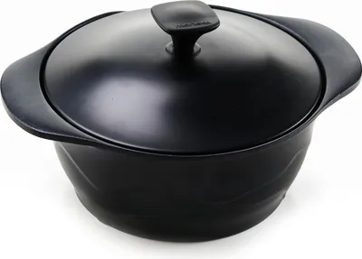 Produktbild von Topf INDUKTION Kochtopf Aluminium Suppentopf Deckel Schwarz MONETA Lirica 2,7 l