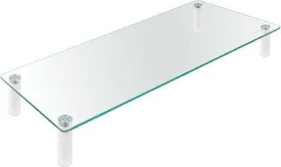 Obrázek produktu pro TooQ TQMR061, Stojan pro laptop, Průhledná, Hliník, Silikon, 20 kg, 210 mm, 80 mm