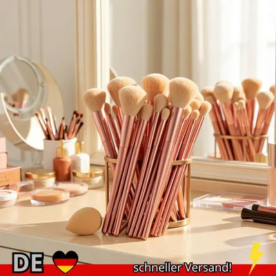 Produktbild von Make-up Pinsel Set Weich Flauschig für Foundation