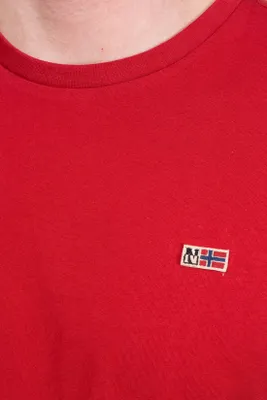 Image de NAPAPIJRI - T-shirt pour homme avec écusson drapeau - Taille S