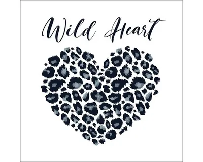 Produktbild von Glasbild Wild Heart GLA2729 50x50 cm