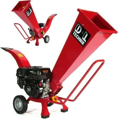Produktbild von Trommelhäcksler 90 Benzin Häcksler Holzhäcksler Gartenhäcksler Schredder 55860