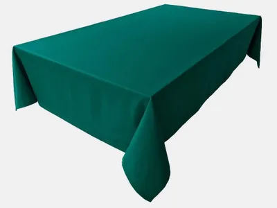 Immagine prodotto di Tovaglia in cotone 100%, dimensioni 120x200 cm, colore verde abete