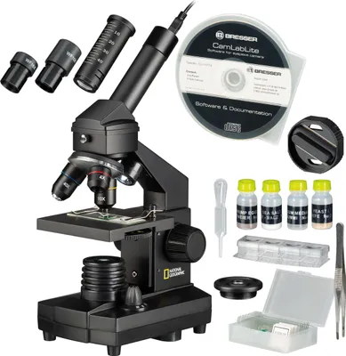 Produktbild von NATIONAL GEOGRAPHIC 40x-1024x Mikroskop (inkl. Koffer und USB Okular)
