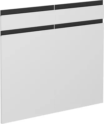 Produktbild von Küchenfront Vicco R-Line Weiß 79.2 x 70.8 cm Möbelfront für den Schubladenunterschrank, Model 39527