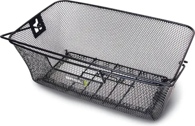 Image de Panier arrière Basil Concord cartable 46X27x18cm, noir, mailles serrées