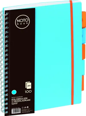 Zdjęcie produktu dla Kołozeszyt A4/100k kratka Nieb
