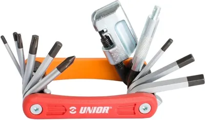Image de Unior Multitool Euro13 rouge 13 fonctions 1655EURO13-US