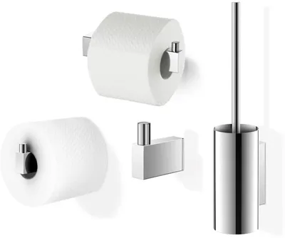 Produktbild von ZACK Linea Toilettenzubehörset 4-in-1 Edelstahl glänzend
