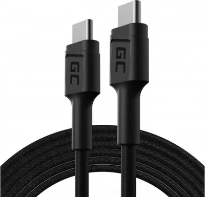 Produktbild von Green Cell KABGC29 USB Kabel USB 2.0 2 m USB C Schwarz