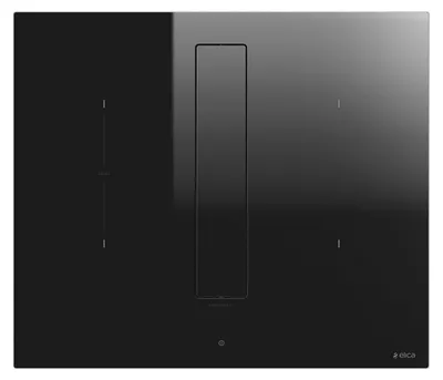 Obrázok produktu pre Digestor Elica s integrovanou varnou doskou Nikolatesla Fit, odťahový systém, šírka 60 cm, čierna farba