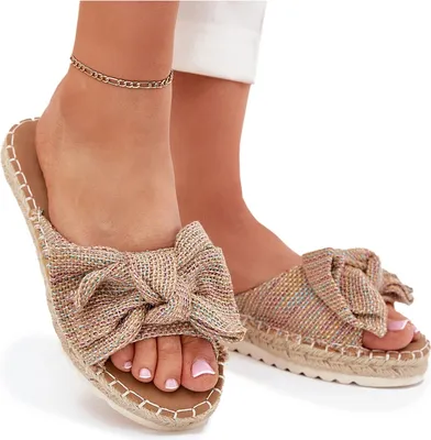 Produktbild von Damen Pantoletten Mit Plateau Und Schleife Multicolor Alpireda 38