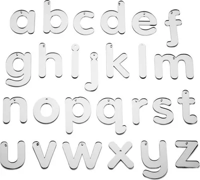 Image de TickiT Lettres miroir Jouets éducatifs - Set de lettres minuscules