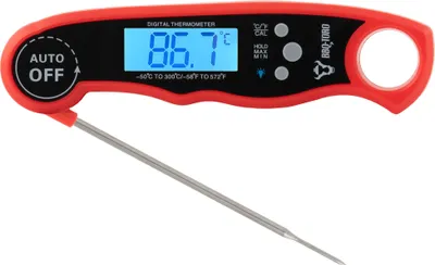 Immagine prodotto di Termometro per barbecue BBQ-Toro con display LCD | termometro digitale per arrosti -50 °C a 300 °C