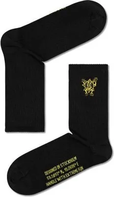 Immagine prodotto di HAPPY SOCKS Saluti 3/4 Equipaggio - schwarz - 41/46
