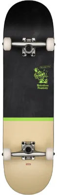 Image de Globe Skateboard complet G1 Posi-Dip, taille : 8,25, couleurs : noir / vert