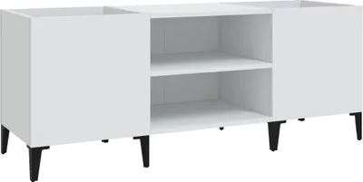 Obrázek produktu pro vidaXL Skříňka na talíře bílá 121x38x48 cm Materiál dřevo