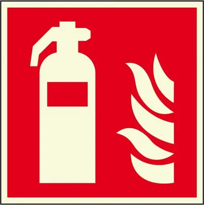 Produktbild von Schild I PERMALIGHT power langnachleuchtend Brandschutzschild Feuerlöscher, A...