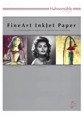 Immagine prodotto di Hahnemühle Digital FineArt Photo Rag - opaco - 480 micron - bianco - A2 (420 x 594 mm) - 308 g/m²