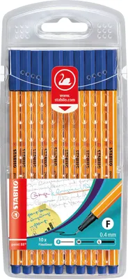 Produktbild von Fineliner - STABILO point 88 - 10er Pack - blau