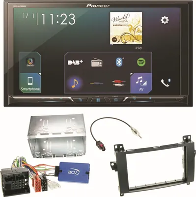 Produktbild von Pioneer SPH-DA230DAB Autoradio Einbauset für Mercedes A W169 B Klasse W245