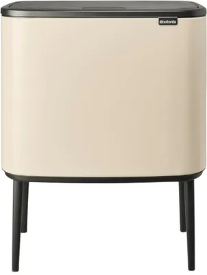 Zdjęcie produktu dla Kosz na śmieci Bo Touch Bin 3 x 11 L Soft Beige firmy Brabantia