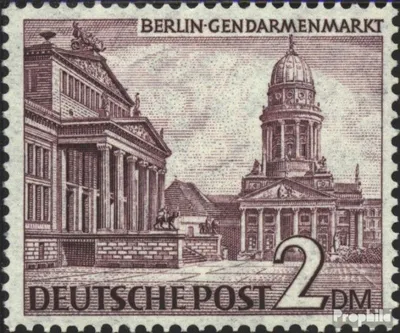 Produktbild von Briefmarken Berlin (West) 1949 Mi 58 gestempelt Berliner Bauten