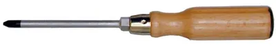 Produktbild von SW-Stahl 30702L Schraubendreher mit Kreuzschlitz I PH2 x 100 mm I Kreuz Schraubenzieher I Schraubendreher Werkzeug I PH Kreuzschraubenzieher