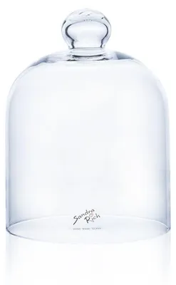 Produktbild von Glashaube, Abdeckung, Käseglocke Glas D. 14cm H. 18,5cm transparent Sandra Rich