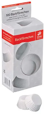Produktbild von DEMMLER Backförmchen ws 50x32mm 100St Pergamentersatz