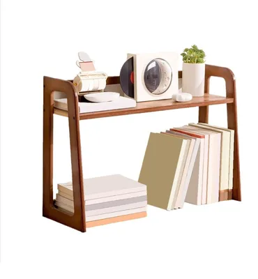 Produktbild von Trapezförmiges Bücherregal für den Schreibtisch