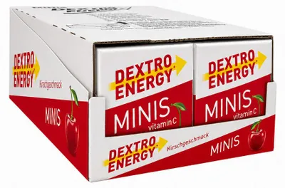 Zdjęcie produktu dla Dextro Energy Minis Cherry, dekstroza 12 opakowań