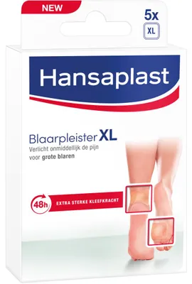Productafbeelding van Hansaplast Blaarpleister Xl (5 stuks)