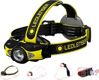 Immagine prodotto di Lampada frontale LED LENSER 1000lm 320m 1Li-Ion IPX4 orientabile focalizzabile LED LENSER IH11R
