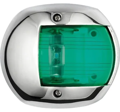 Immagine prodotto di Compatto 12 Luce di navigazione AISI 316/112,5° verde , 1 pezzo
