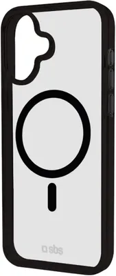 Image de SBS Mag frame coque de protection pour téléphones portables 15,5 cm (6.1") Housse Noir, Transparent