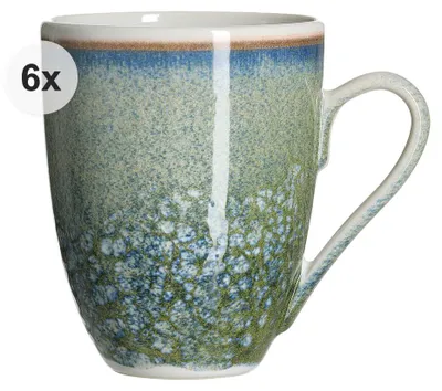 Produktbild von Becher 320ml 6er Set Verde
