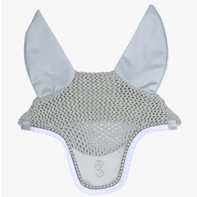 Produktbild von PS of Sweden Fliegenmütze Ruffle Pearl FS 2024 Fliegenhaube Ice Grey Full
